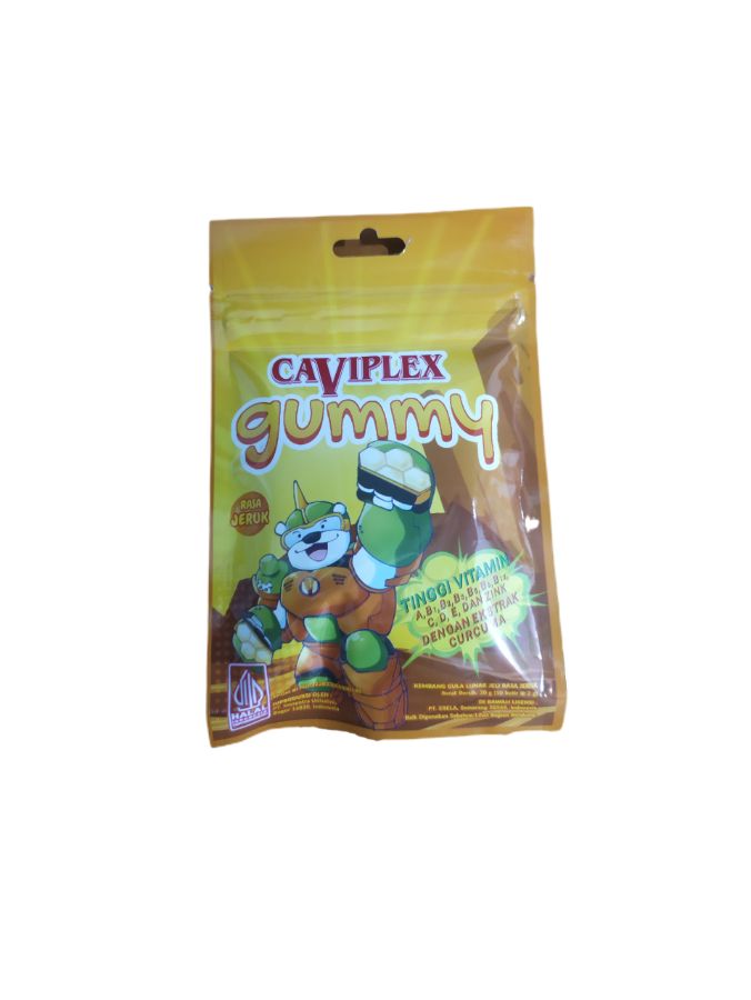 Caviplex gummy rasa jeruk