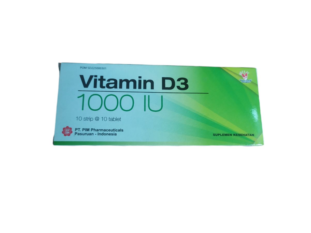 Vitamin D3 1000 IU (PIM)