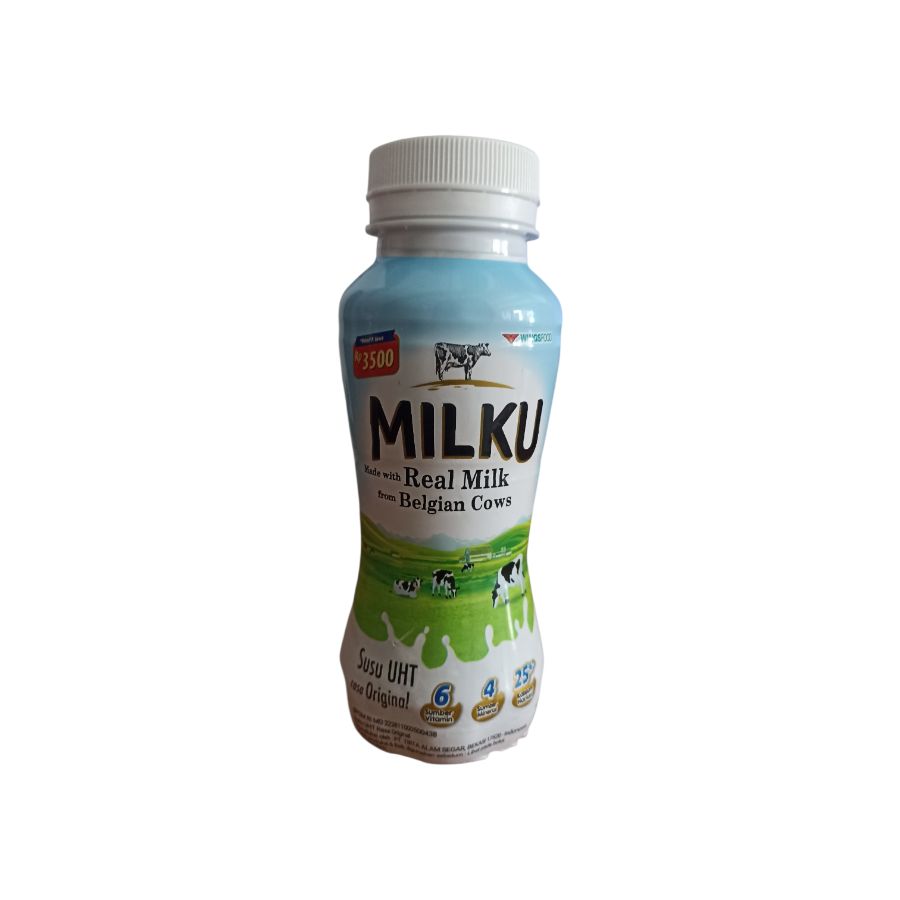 Milku Susu 200ml  (botol)