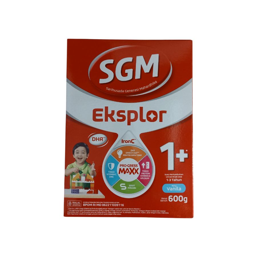 SGM Eksplor 1+ Vanilla 600g