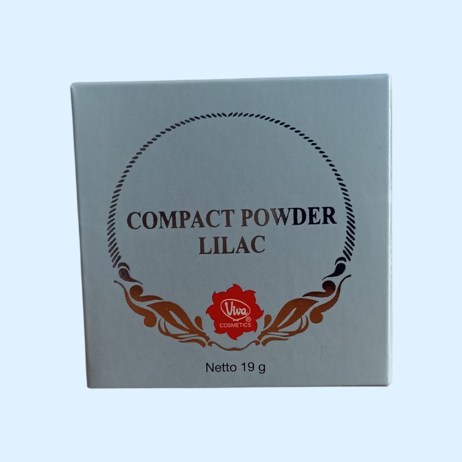 Viva Compact Powder Lilac Kuning Langsat 19g