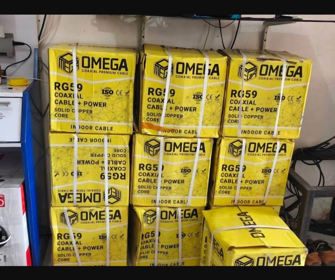 KABEL OMEGA RG59+2C 300MTR