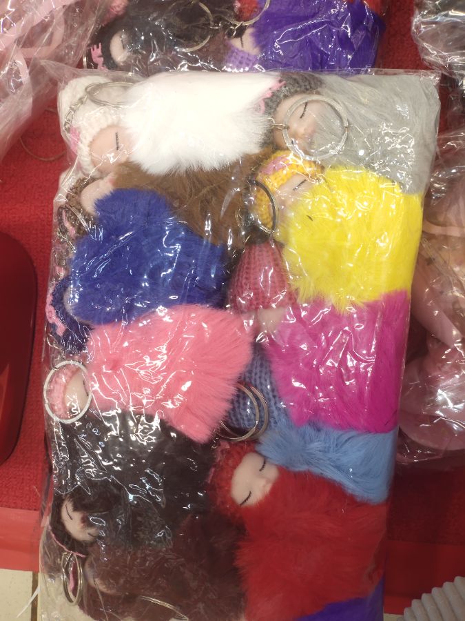 Gantungan kunci barbie