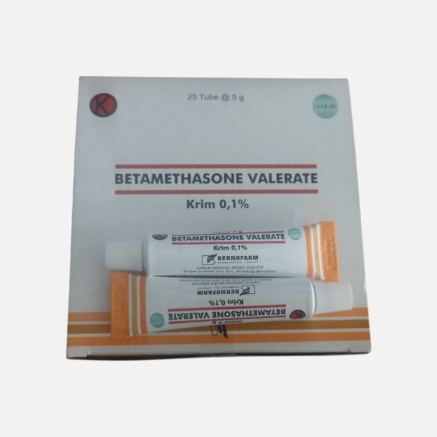 Betamethasone Valerate krim 0,1% (Bernofarm) 5g