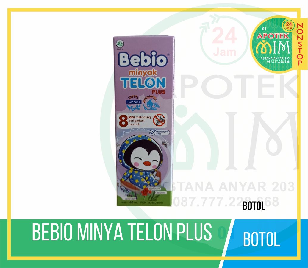 Bebio Minyak Telon Plus 60ml