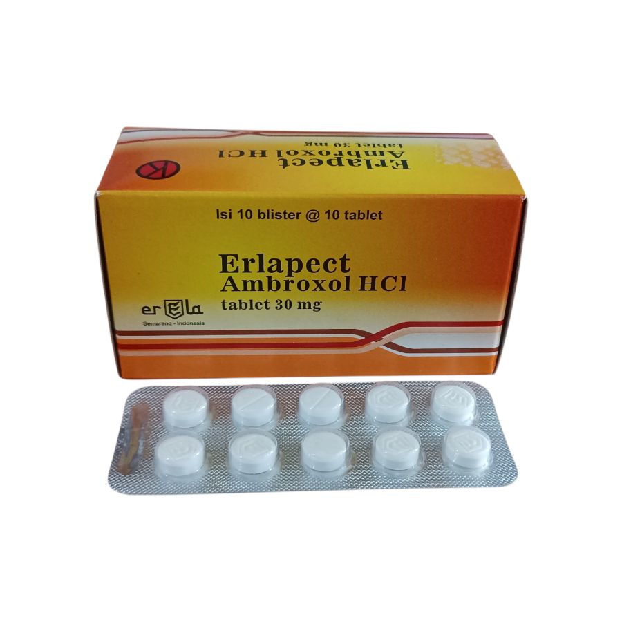 Erlapect Ambroxol HCI 30mg (Erela)