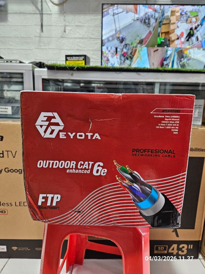 KABEL EYOTA SFTP CAT6 305M