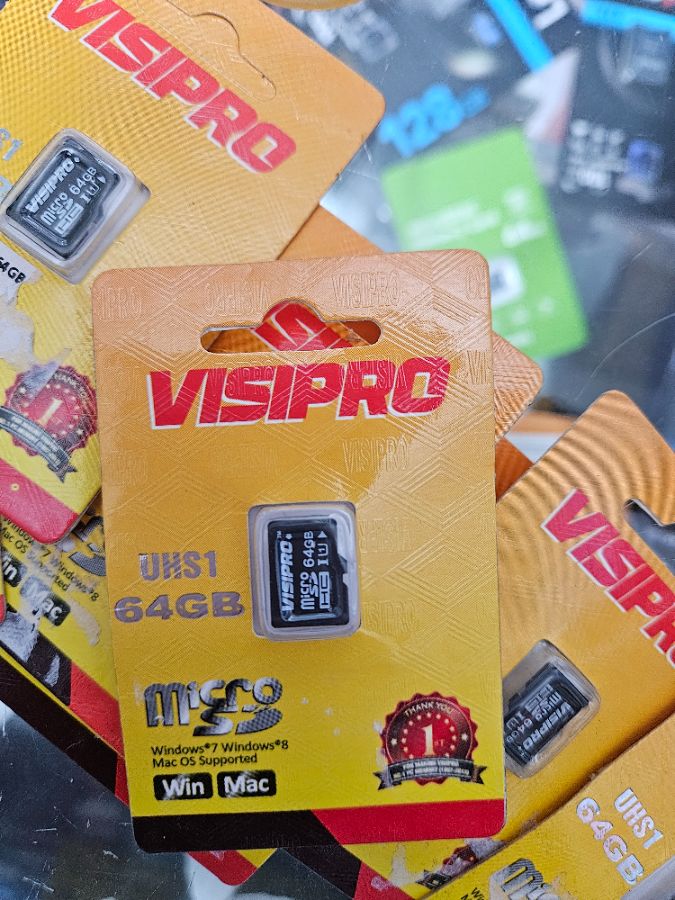 MICRO SD VISIPRO 64GB UHS I