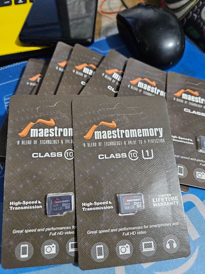 MICRO SD MAESTROMEMORY 64GB C10