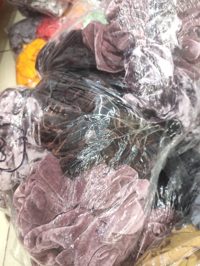 Ikat rambut bludru premium 