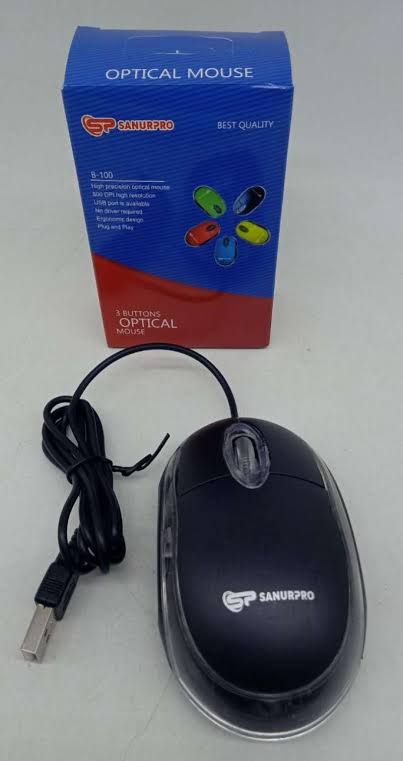 MOUSE USB SANURPRO B100