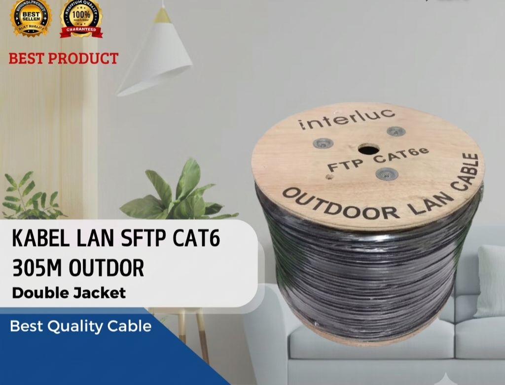 KABEL SFTP INTERLUC CAT6 OUTDOOR