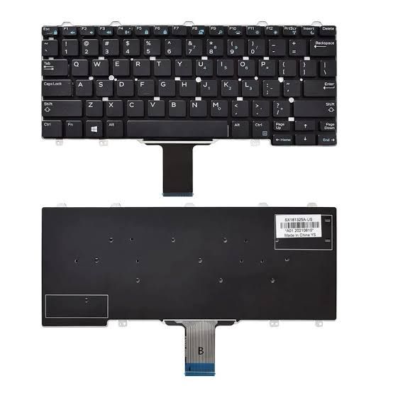 KEYBOARD DELL 7480 7250 PENDEK