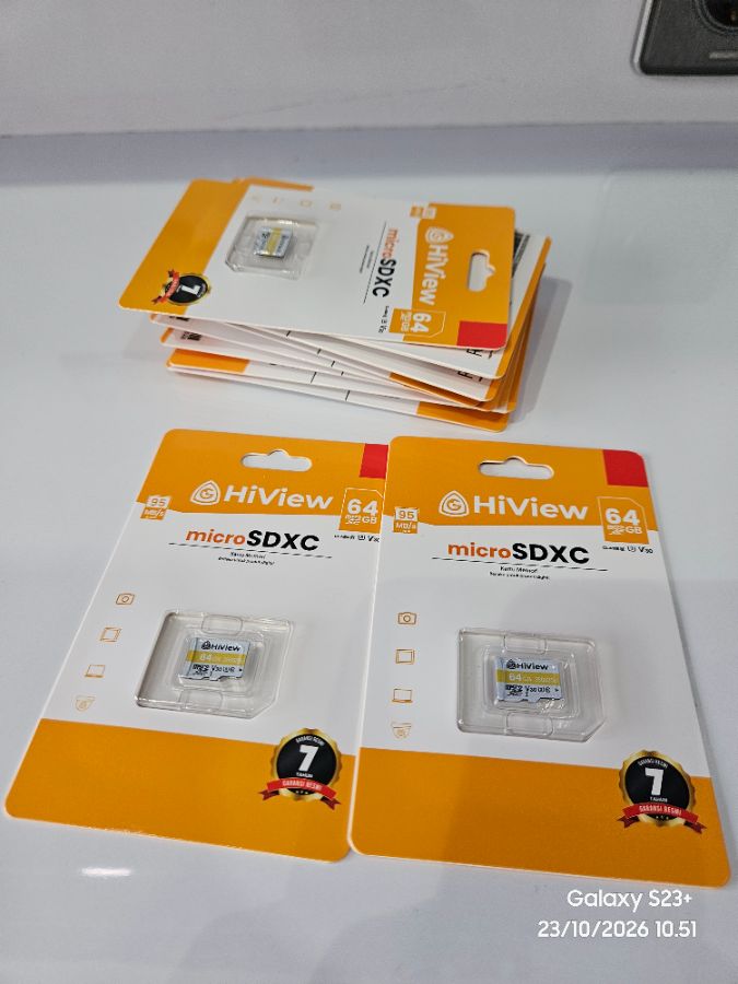 MICRO SD HIVIEW 64GB C10