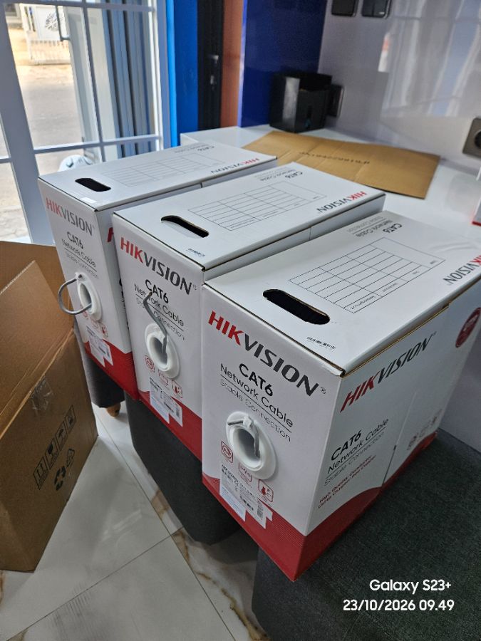 KABEL UTP CAT6 HIKVISION TEMBAGA 1LN6UZC0 305M