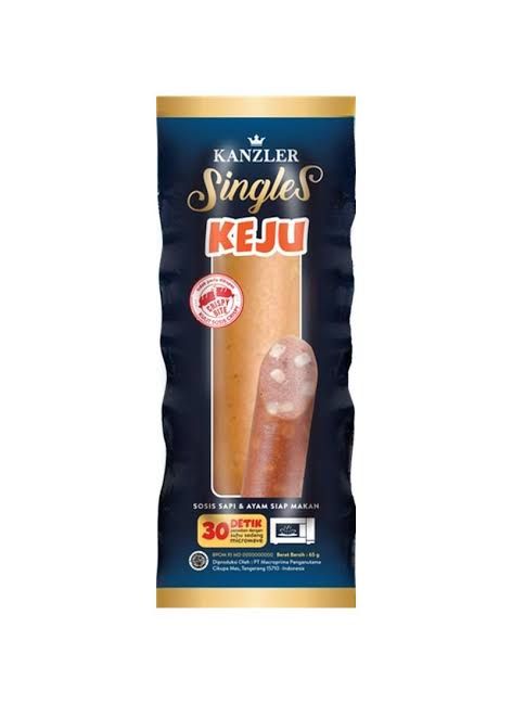 KANZLER SOSIS SINGLES KEJU 60GR