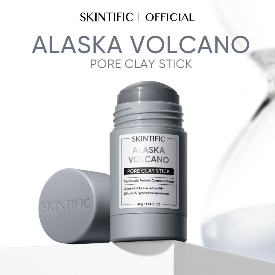 SKINTIFIC - Alaska Volcano Pore Clay Stick 40g Sleeping Mask