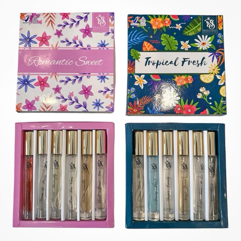 DSULTHAN PARFUME TRAVEL SET (Tropical Fresh & Romantic Sweet)