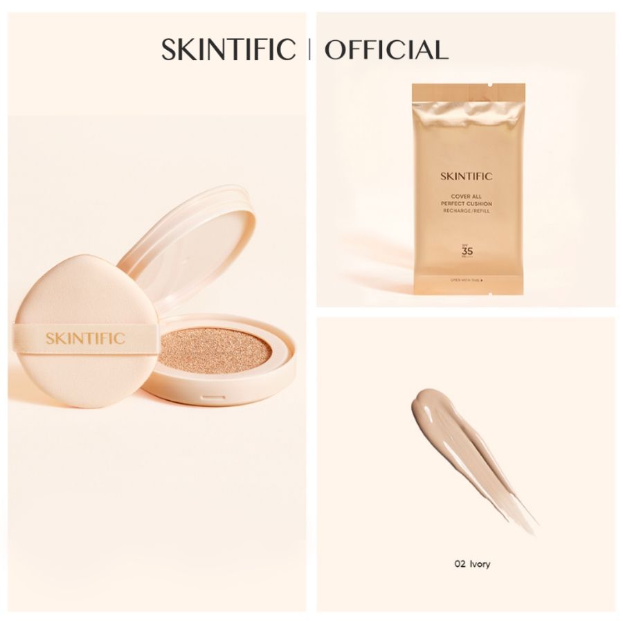 SKINTIFIC - Cover All Perfect Cushion - Refill