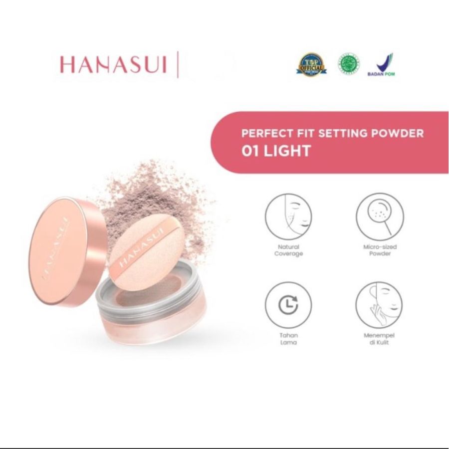 Hanasui Perfect Fit Setting Powder / Hanasui Bedak