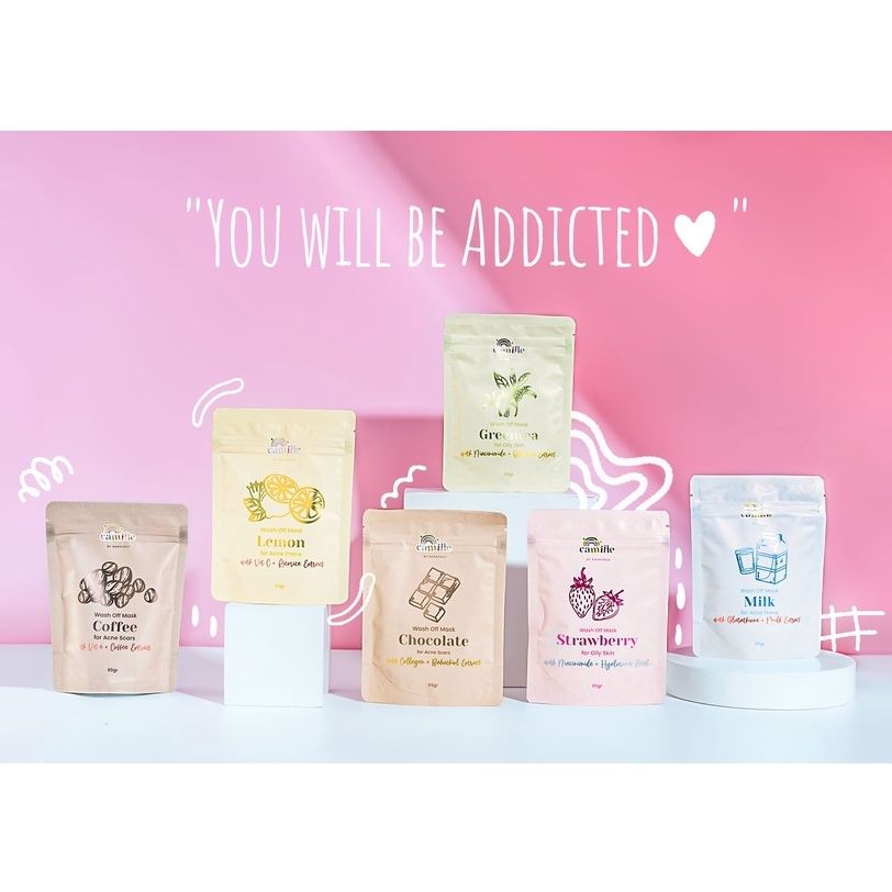 Masker camille wash off mask