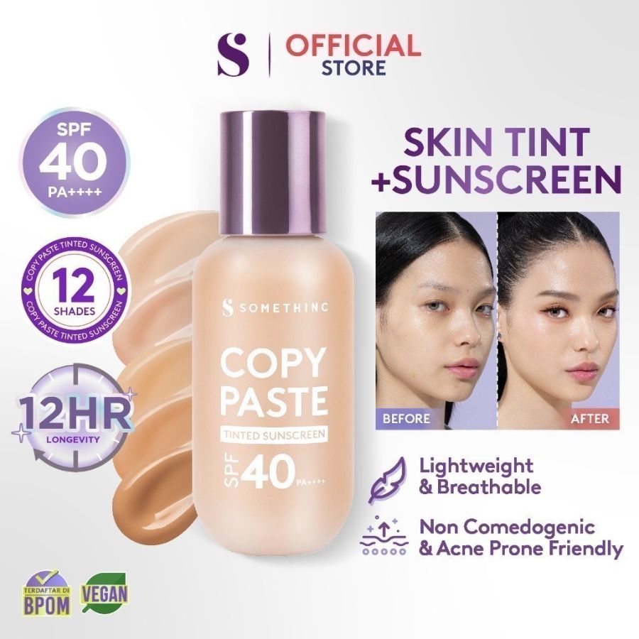 SOMETHINC Copy Paste Tinted Sunscreen SPF 40 PA++++