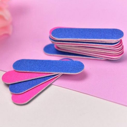YSM Alat Kikir Kuku Buffer Kuku Portable Kikir Kuku Kayu Untuk Manicure Pedicure Amplas Kuku Dua Sisi Pengkilat Kuku Nail Art Murah