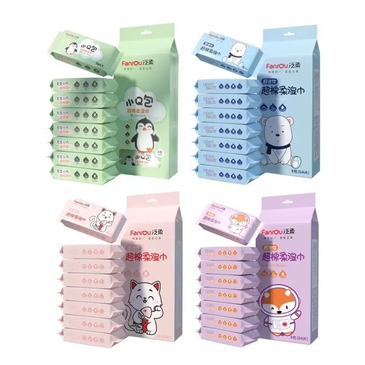 Tisu Basah Mini Untuk Bayi  Tisu Basah Travel