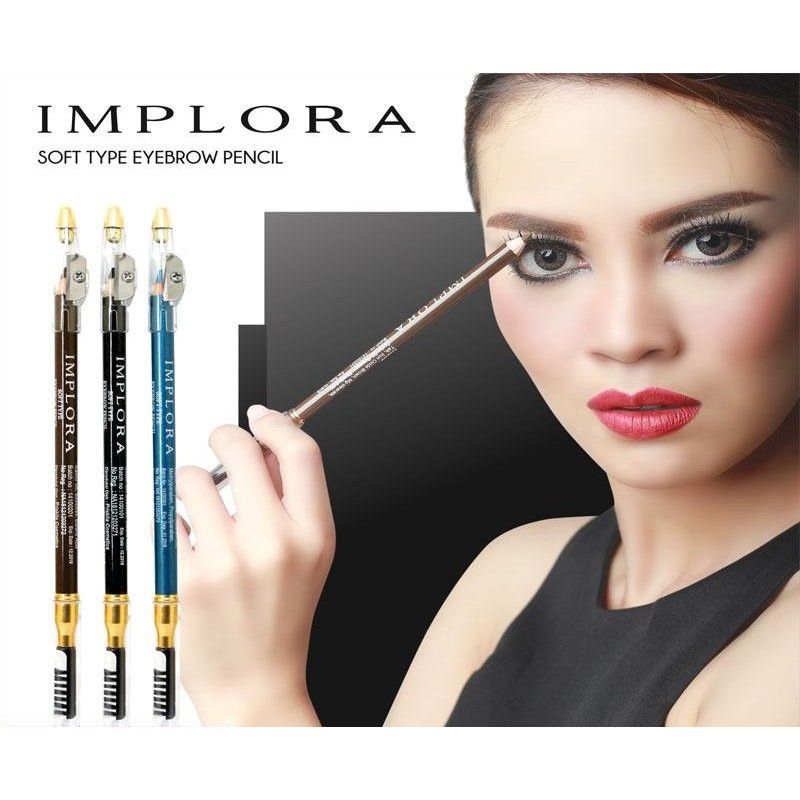 PENSIL ALIS IMPLORA - EYEBROW PENSIL IMPLORA BPOM