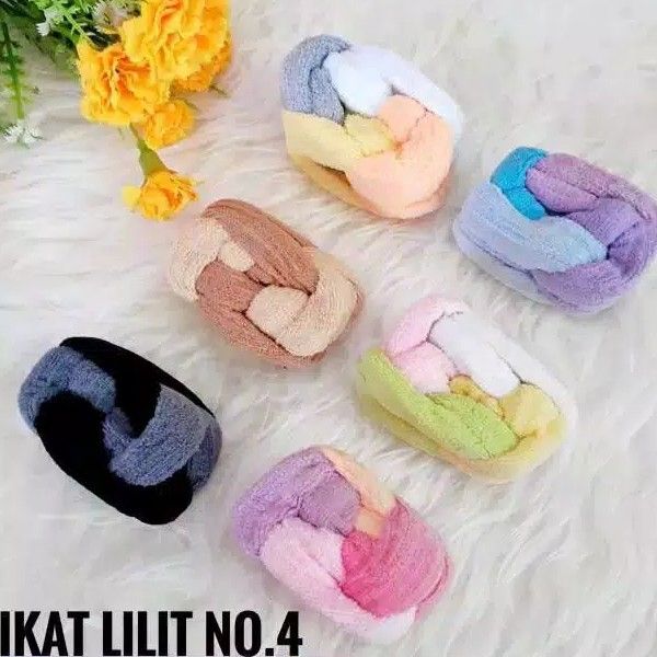 IKAT RAMBUT LILIT / KUNCIRAN RAMBUT LILIT / KUNCIRAN HANDUK KEPANG / Karet Rambut