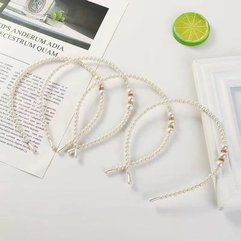Bando Mutiara Pearl Headband Aksesoris - Headband Mutiara