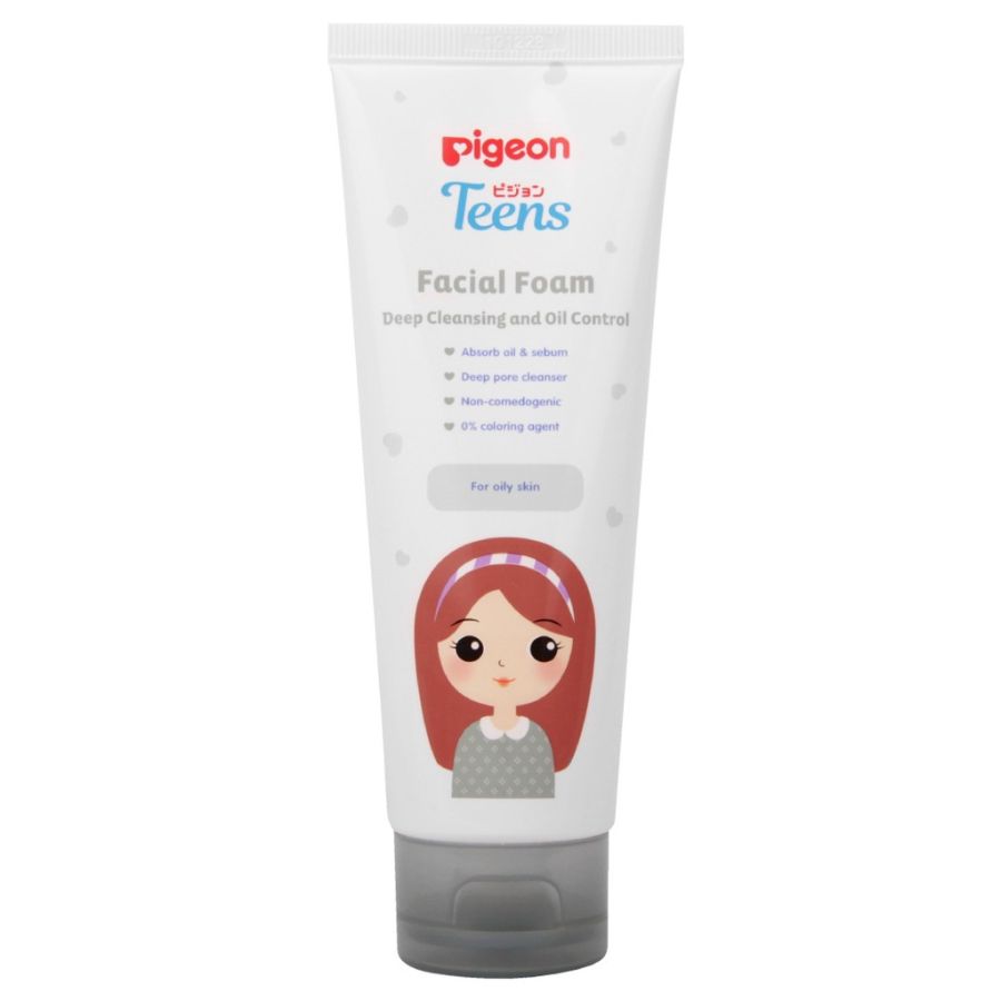 PIGEON TEENS Facial Foam Deep Cleansing & Oil Control 100 ml