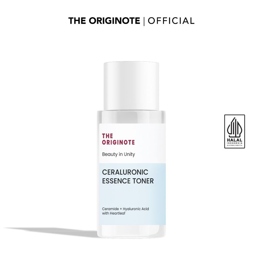 The Originote Ceraluronic Essence Toner - Toner Melembabkan Wajah dan Menjaga Skin Barrier with Ceramide Hyaluronic Acid