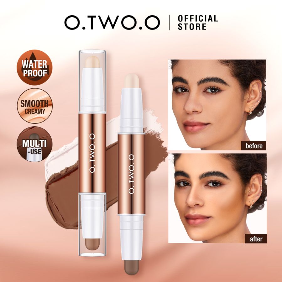 O.TWO.O Highlight Makeup Magic Contour & Stick Highlight 4 Colors Foundation stick