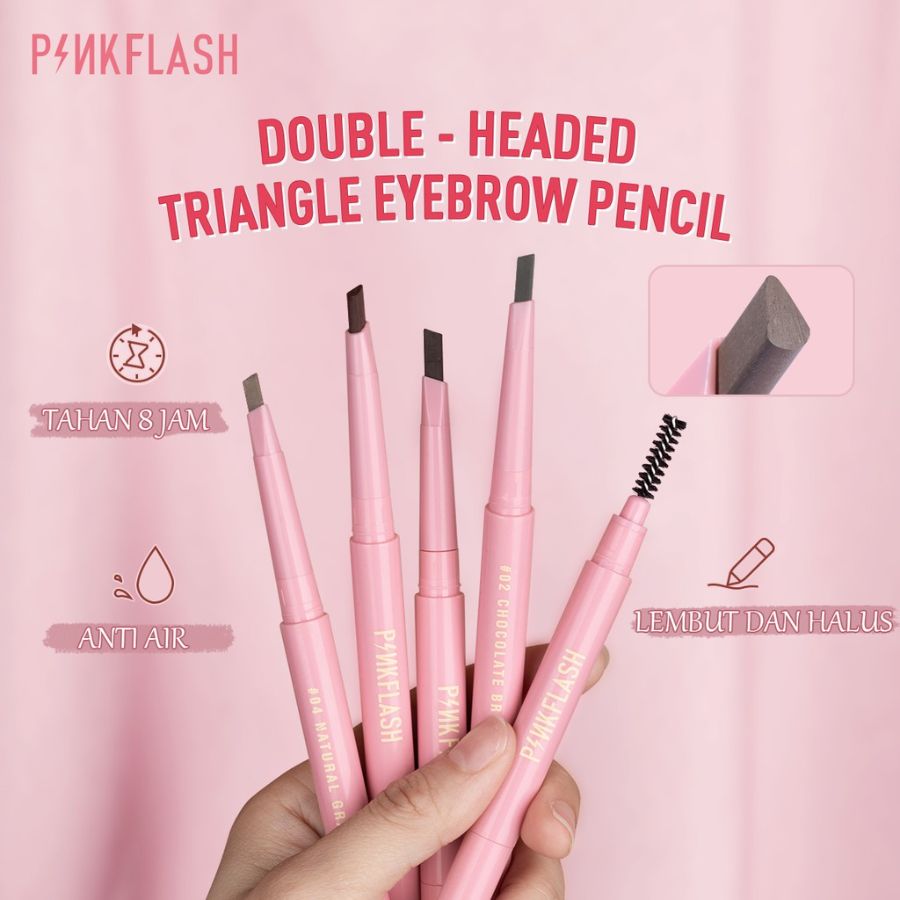 PINKFLASH Automatic Eyebrow Pencil Tahan Air