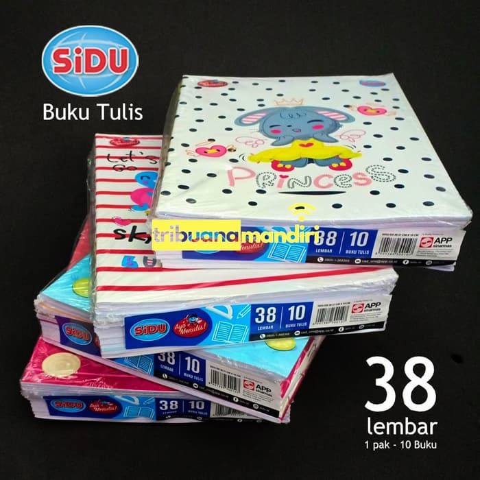 Buku sinar dunia isi 38 Lembar 10 pack 