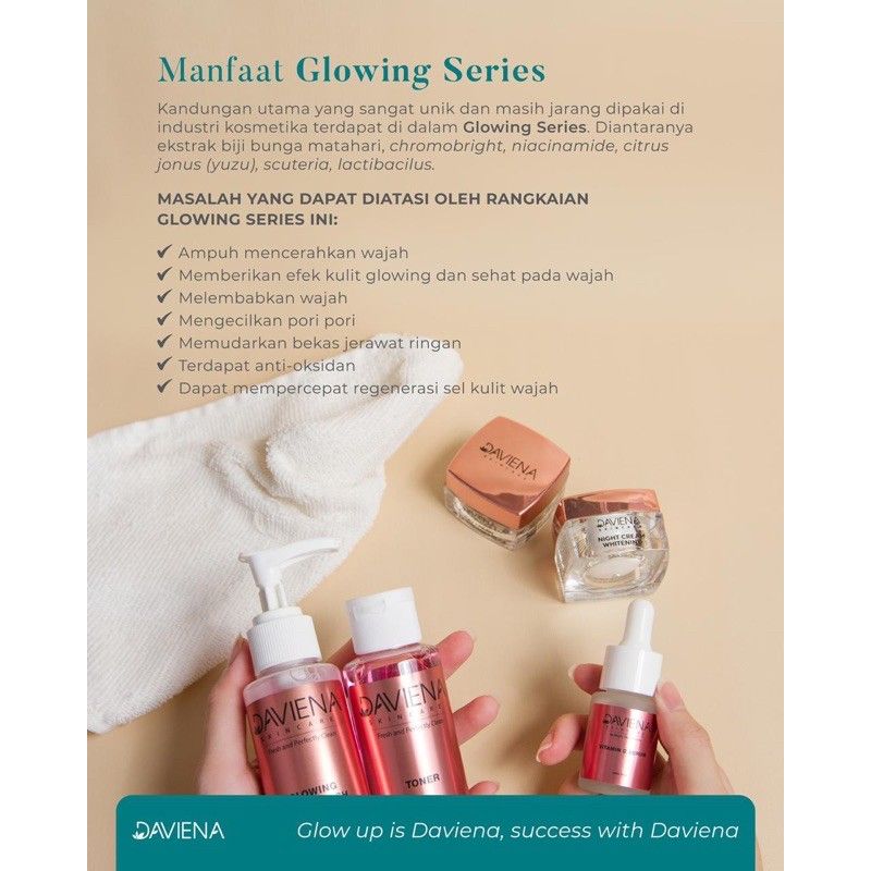 GLOWING / WHITENING SERIES DAVIENA SKINCARE