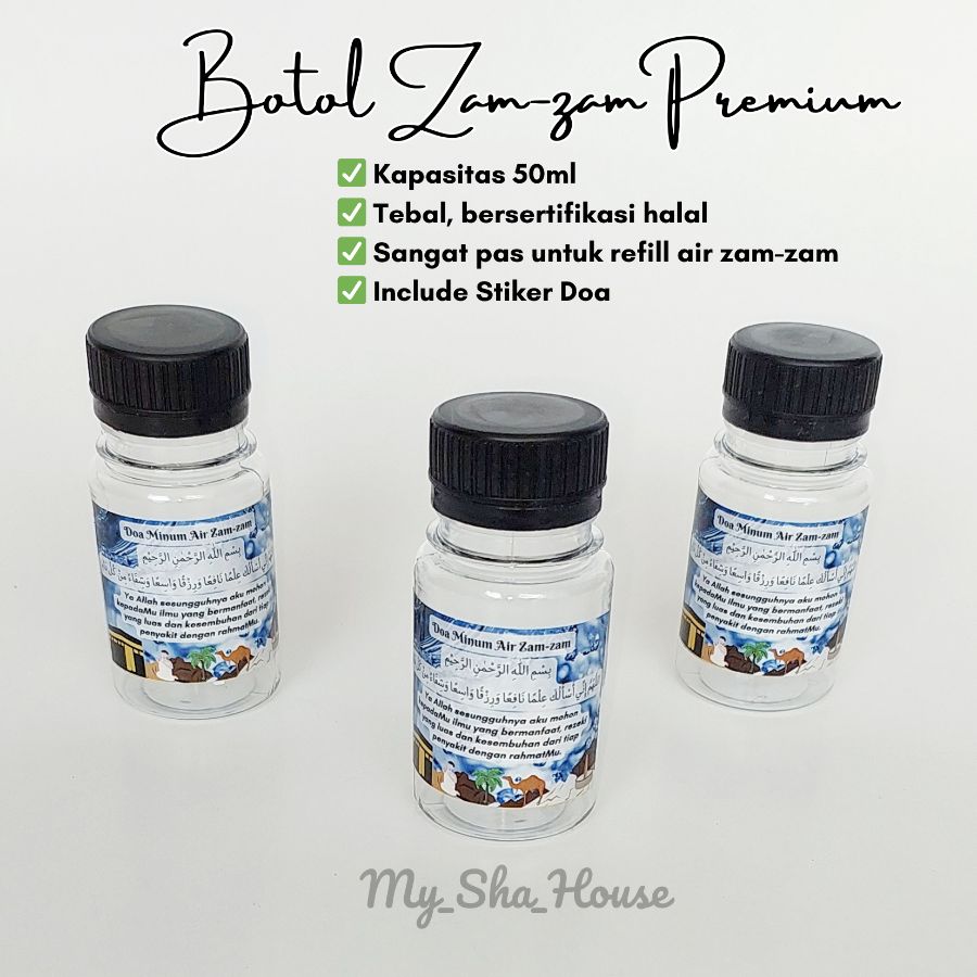 Botol kosong zam2 50/60ml