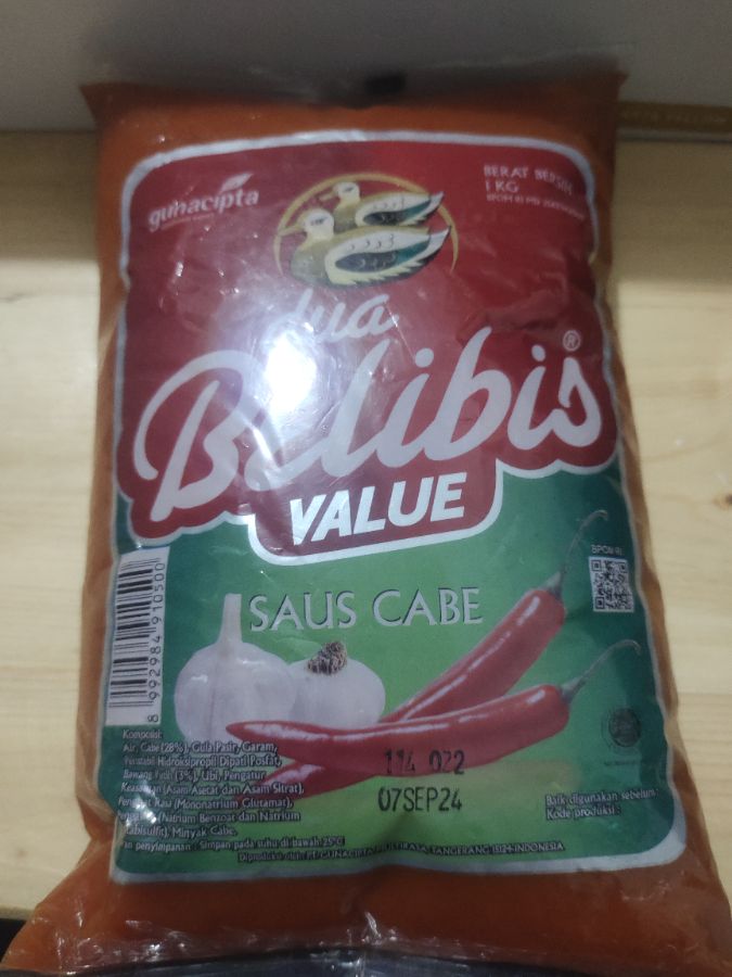 BELIBIS SAMBAL BANTAL 1KG