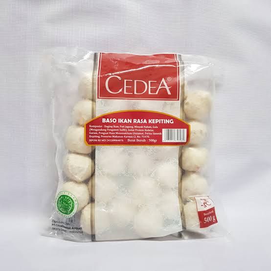 CEDEA BAKSO KEPITING 500GR ( 24 )