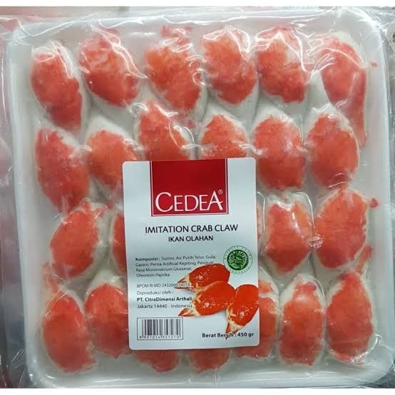 CEDEA CRAB CLAW 450GR (20)