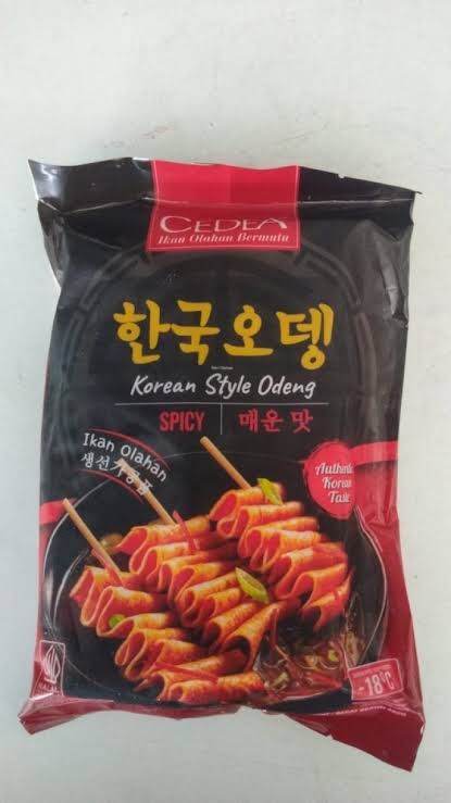 CEDEA KOREAN ODENG SPICY 480GR