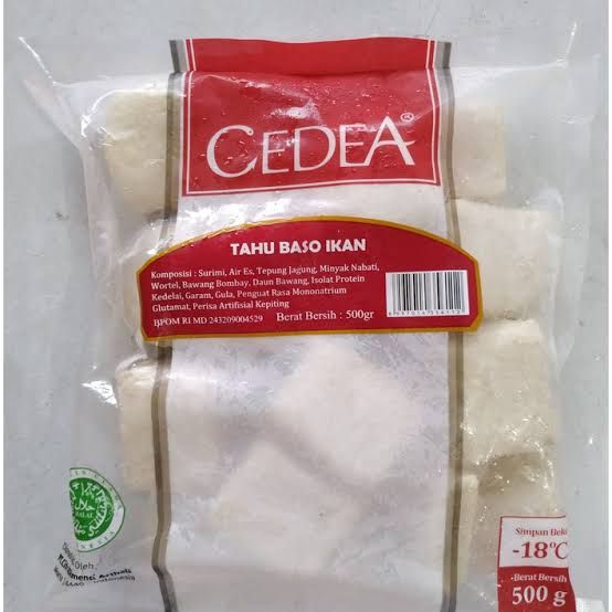 CEDEA TAHU BASO IKAN 500GR