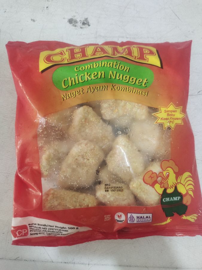 CHAMP NUGGET 500GR (10)