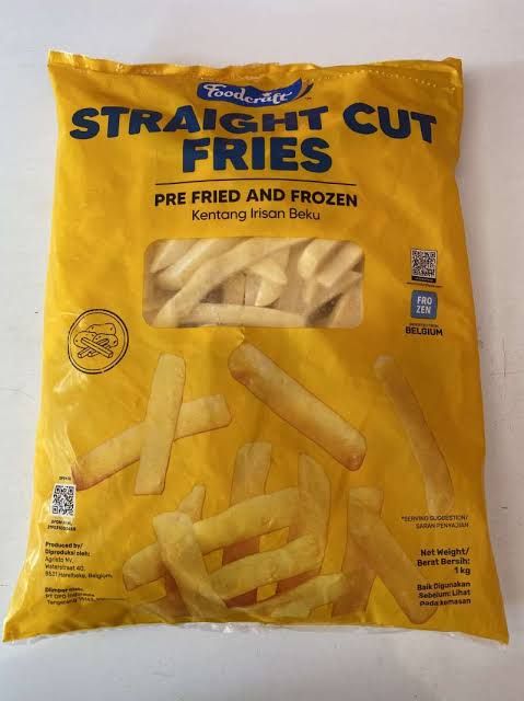 KENTANG FOODCRAFT STRAIGHT CUT 1KG