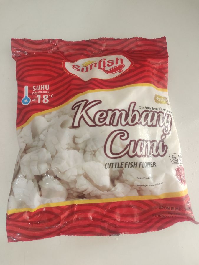 SUNFISH KEMBANG CUMI 500GR
