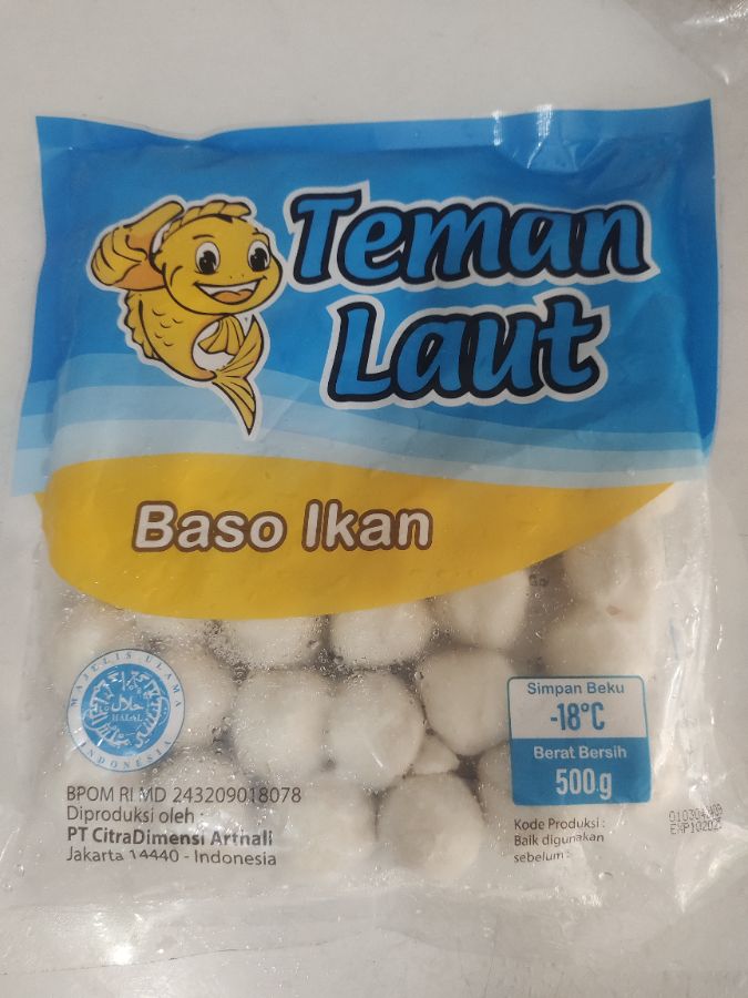 TEMAN LAUT BAKSO IKAN 500GR