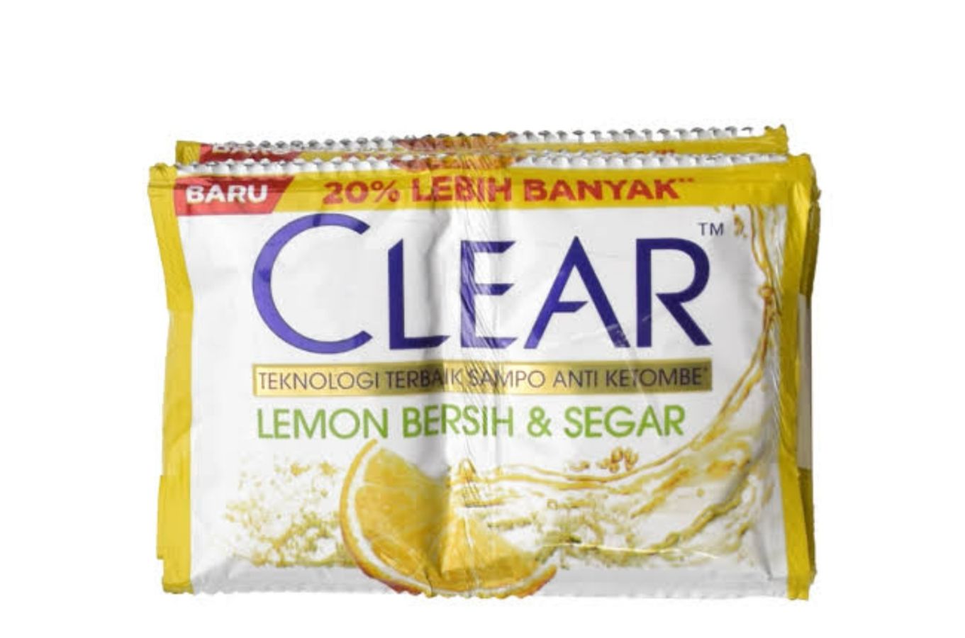 CLEAR SHAMPOO LEMON BERSIH&SEGAR 12X9+2ML