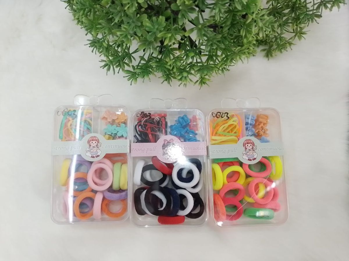 Ikat rambut+jepitan box