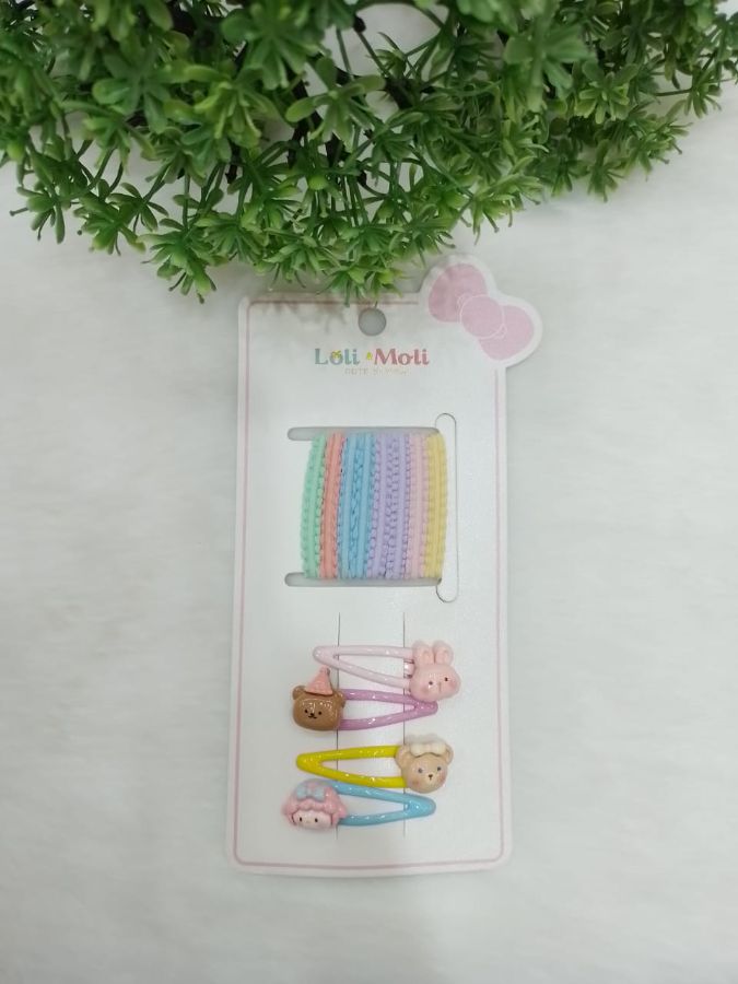 Ikat rambut+jepitan kar